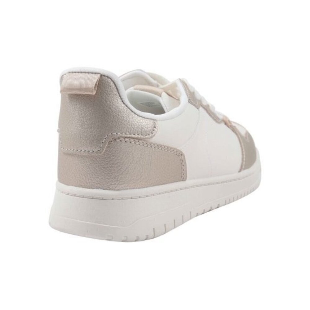 No Boundaries Women's Lace Up Court Sneakers, Size 8, Medium Width, Lace Up - Picture 3 of 5
